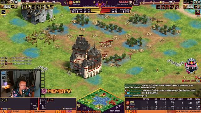 ACCM vs DARK Redbull LAST CHANCE to be in the 200K LAN #ageofempires2 With WINNER INTERVIEW смотреть онлайн