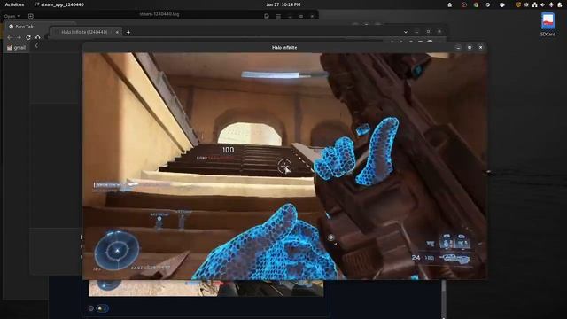 Unedited Halo Infinite on linux (fedora 36 + amd) смотреть онлайн