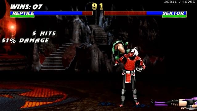 Ultimate Mortal Kombat 3 ~ Reptile【TAS】 смотреть онлайн