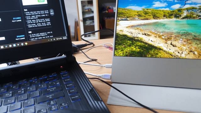크로스오버 미켈란 1560 ips dex touch 포터블 무결점 모니터 리뷰-포터블 터치 모니터로 최고 아닌가? 스마트폰 노트북 c to c로 바로 인식! смотреть онлайн