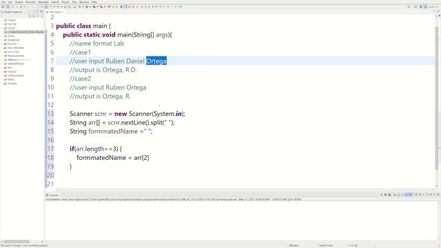 Name Format Java / How to Tutorial смотреть онлайн