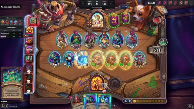 Azshara: NAGA vs. DEMONS WITH Mimiron's Clockwork Stadium | Hearthstone Battlegrounds | PATCH 27.6 смотреть онлайн