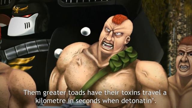 Warhammer 40k Primarchs Short - Vulkan boops, Corax Flies смотреть онлайн