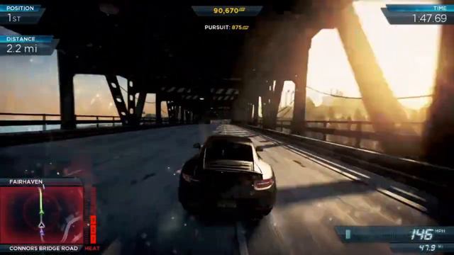 Need For Speed Most Wanted A Criterion Game: Most Wanted 10 - Beat The Alfa Romeo 4C Concept смотреть онлайн