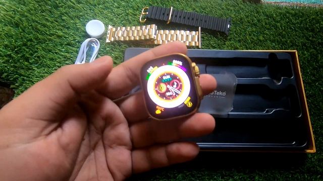 HAINO TEKO G9 ULTRA SMARTWATCH | UNBOXING | PREMIUM AMOLED 49 MM DISPLAY | STRAP LOCK | GOLD EDITIO смотреть онлайн