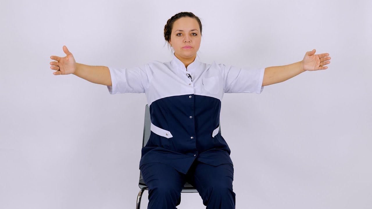 Комплекс I-Д2 (сидя) 22-28 сутки после операции трансплантация сердца