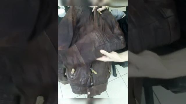 Реставрация кожаной куртки, замена подкладки, ремонт жидкой кожей смотреть онлайн