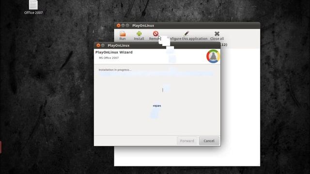 Ubuntu 11.04: Install Microsoft Office in Ubuntu 11 Easily Method 1 смотреть онлайн