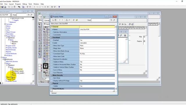 How to make MENU And POPUP MENU in Oracle Forms смотреть онлайн