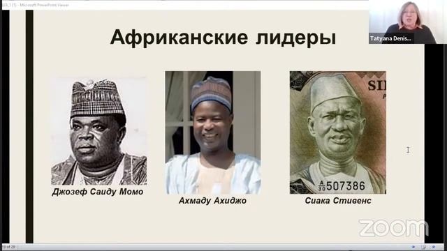 Т.С. Денисова. Эволюция африканского политического лидерства и его особенности в посткол. период. смотреть онлайн
