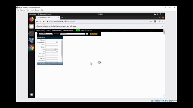 Automate website with Python Selenium on Ubuntu смотреть онлайн