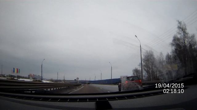 Экшн-камера AEE SD20F - тест на автомобиле смотреть онлайн