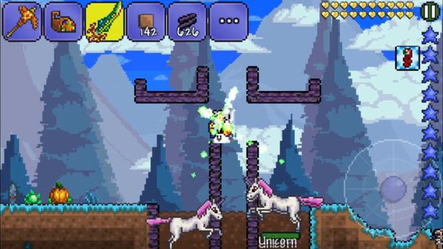 Let's Play Terraria iOS/Android - Building a Goodie Bag Farm! Prepairing for Halloween! - 140! смотреть онлайн
