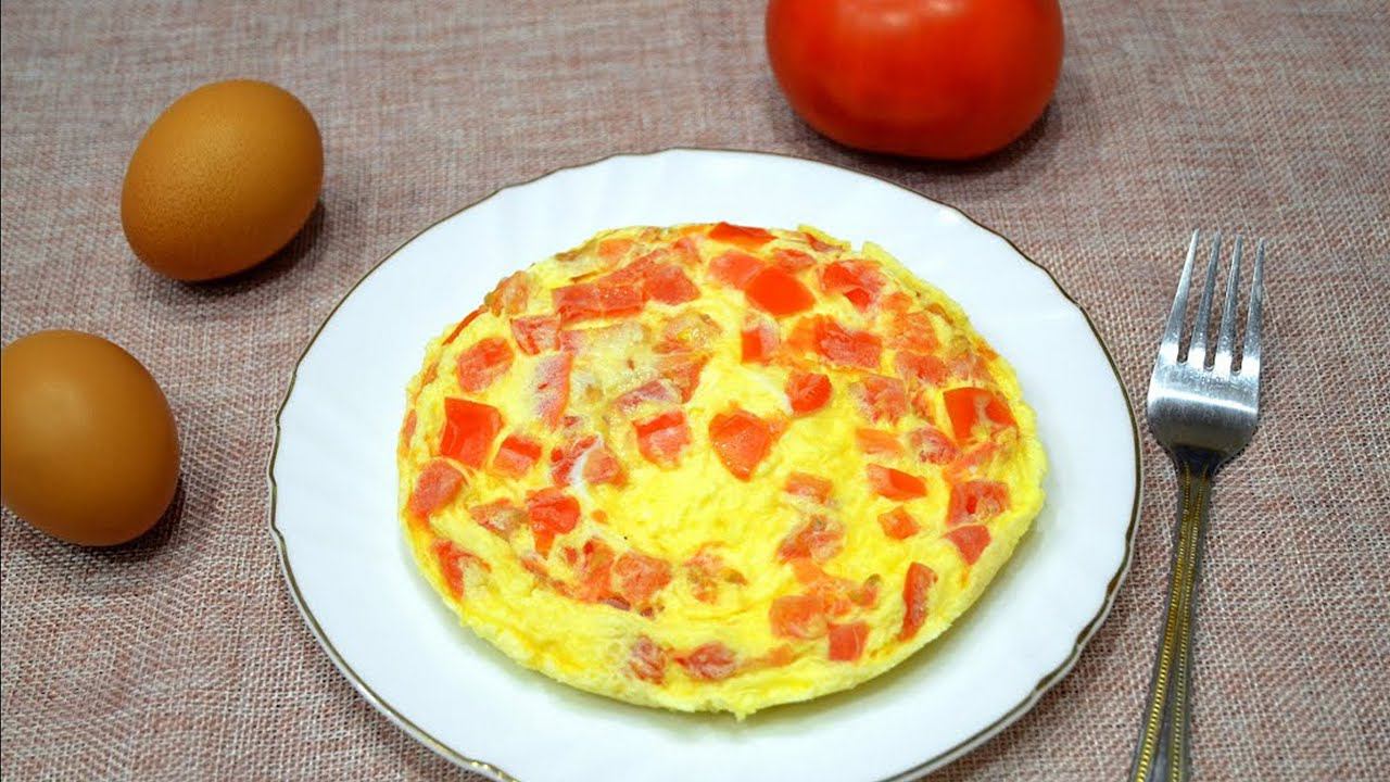 Омлет в микроволновке за 5 минут - рецепт быстрого завтрака. смотреть онлайн