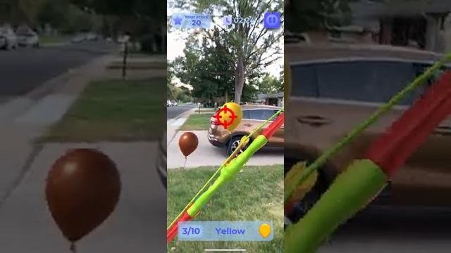 Balloon Pop AR game смотреть онлайн