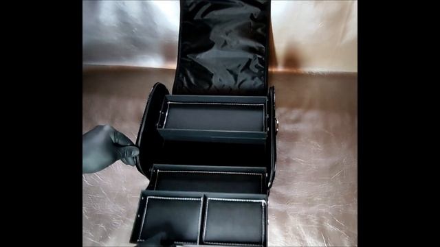 Чемодан-сумка для мастера черный CROCODILE 30х24х24,5 см. Интернет-магазин Monmonro.ru