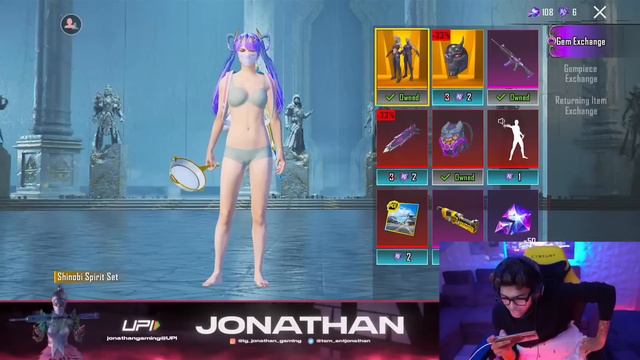 JONATHAN GAMING 72,000 UC MAXED NEW SHINOBI KAMI M4 AND ULTIMATE SET CRATE OPENING смотреть онлайн