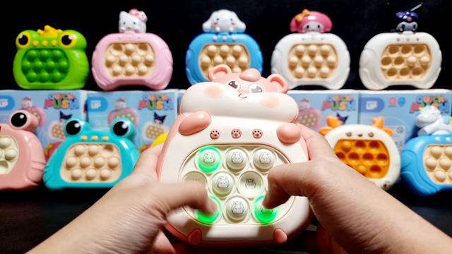 Satisfying with Playing Push Pop It Eletrônico Fidget Toy ASMR смотреть онлайн