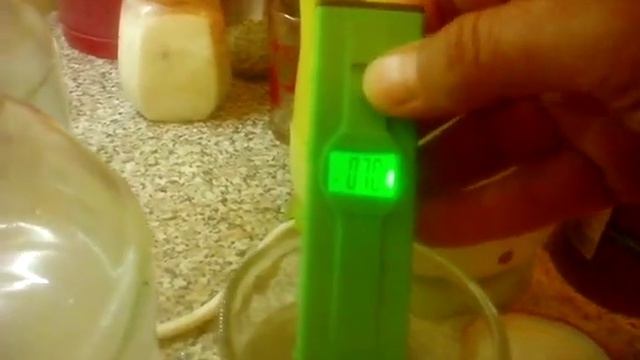 ОВП и РН настоя на овсяных хлопьях