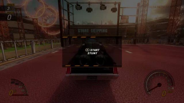 Flatout Ultimate Carnage Stone Skipping Highscore Of 62,400