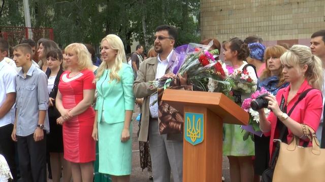 Танец выпускников Сумская школа №12, выпуск 2015 смотреть онлайн