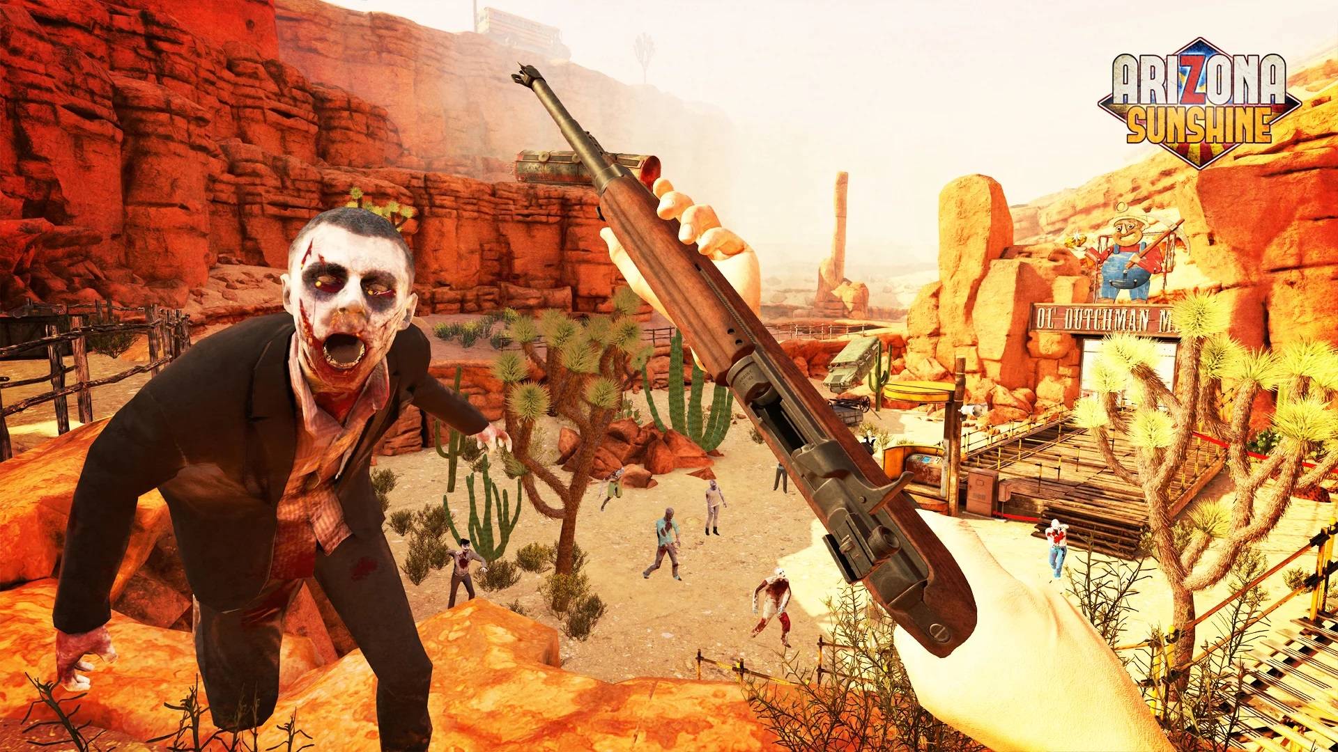 VR ШУТЕР Arizona Sunshine СТРИМ ОБЗОР