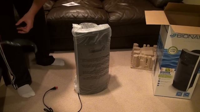 Unboxing of Bionaire Cool Mist Humidifier BCM7932P-CN from Costco HD смотреть онлайн