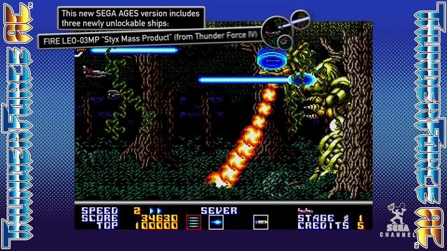 SEGA AGES Thunder Force AC смотреть онлайн