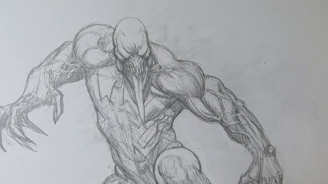 Frank Cho - Drawing Venom Part 3/3 (February 2019) смотреть онлайн