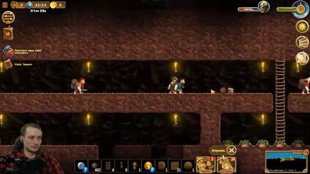 ПРОЙТИ ВСЮ ИГРУ ЗА ОДНОГО ГНОМА. ЧАСТЬ 2 ► Craft the World #2 смотреть онлайн