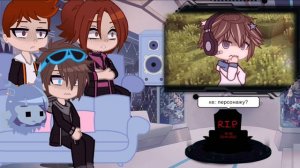 реакция идеального мира на лололошку [перезапуск] реакция им на меме