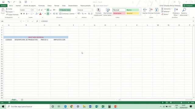 VT Basico2 B2,C2 alinear texto excel смотреть онлайн