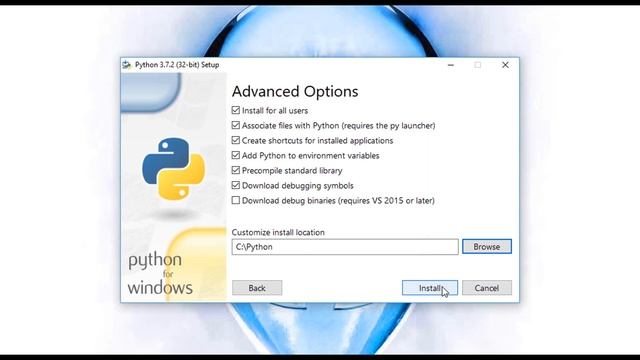 Como instalar o Python 3.7 no Windows смотреть онлайн