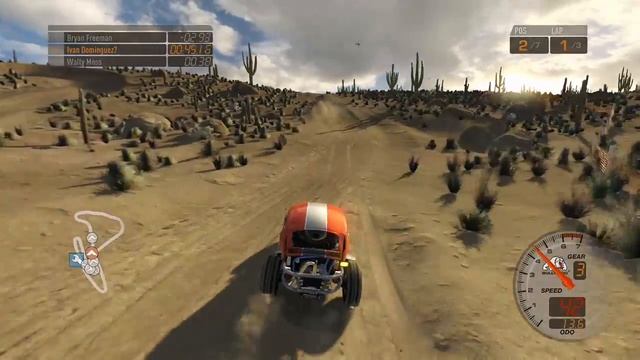 Baja Edge of Control HD | Buggy Gameplay (Xbox One) 2017 смотреть онлайн