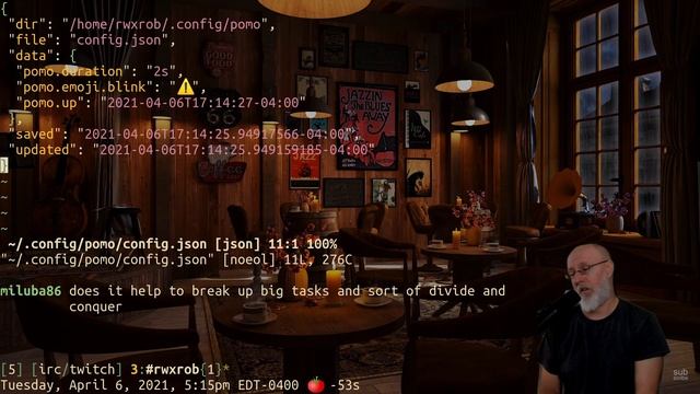 Pomodoro in TMUX Written in Go [20210406170818] смотреть онлайн