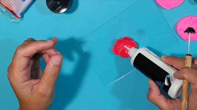 Мак из полимерной глины \ Цветы из полимерной глины \ Декор кружки цветами смотреть онлайн