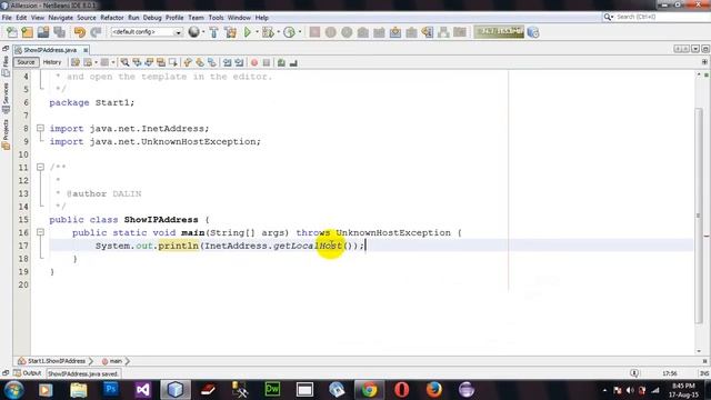 How to Show IP Address on Line of Code in Java Netbeans смотреть онлайн