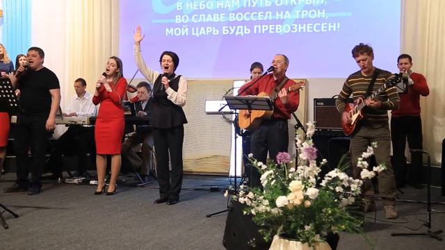 Христос воскрес! Пасха - 2016, ц.Свобода - г.Хуст смотреть онлайн