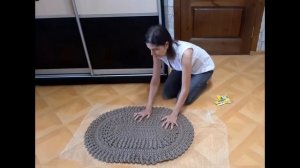 Чтобы коврик не скользил...