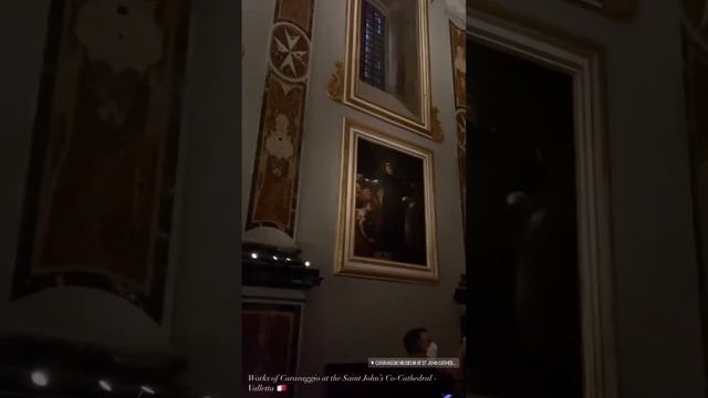 Works of Caravaggio at the Saint John’s Co-Cathedral in Valletta, Malta 🇲🇹 смотреть онлайн
