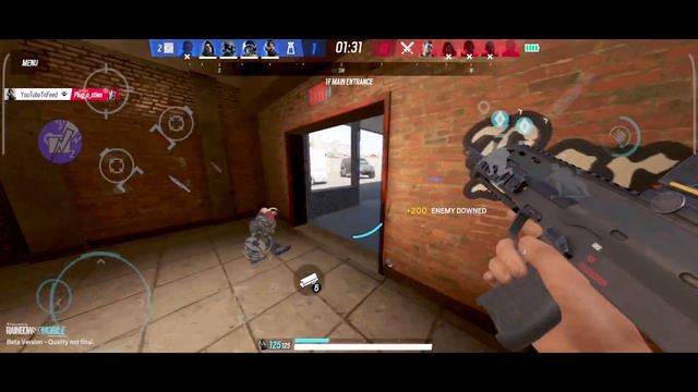 R6 MOBILE NEW CHANGES AND FEATURES + PRO 5V5 GAMEPLAY - Rainbow Six Mobile (IOS/ANDROID) смотреть онлайн