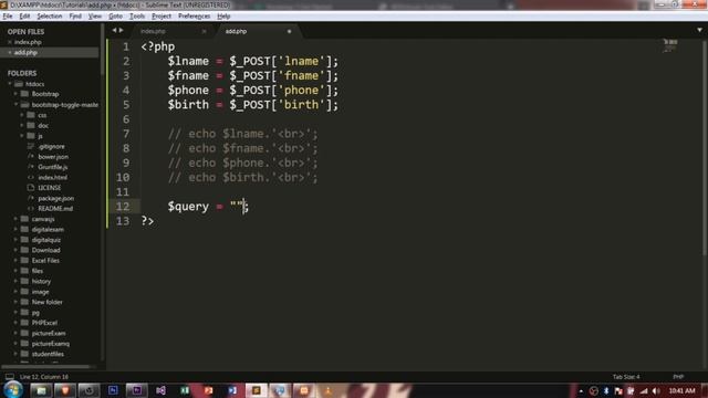 ADD, EDIT, UPDATE AND DELETE using PHP, MySQL and Java Script Part 2 Add Data in Database смотреть онлайн