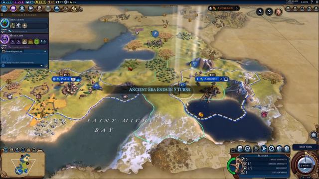 Let's Play - Civilization 6 (France - Multiplayer) | A Rough Start - Episode 1, Part 1 смотреть онлайн