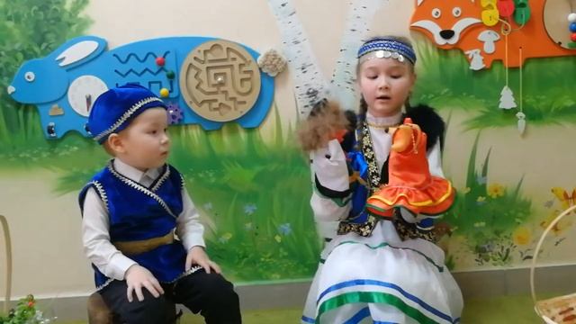 Башкирская сказка "Лиса и Гусь" (на башкирском языке) смотреть онлайн