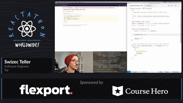 Swizec Teller Add authentication to your React app in 5 minutes with useAuth смотреть онлайн