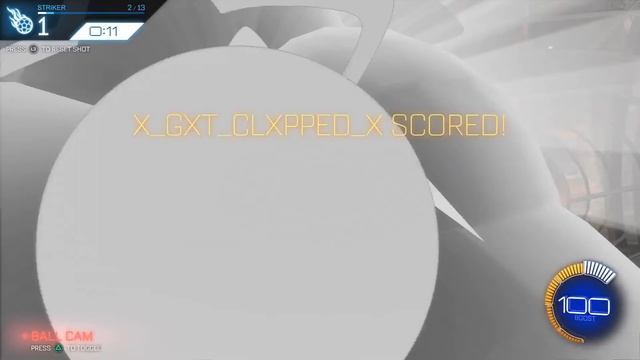 First flip reset pogo! 'Rocket league' смотреть онлайн