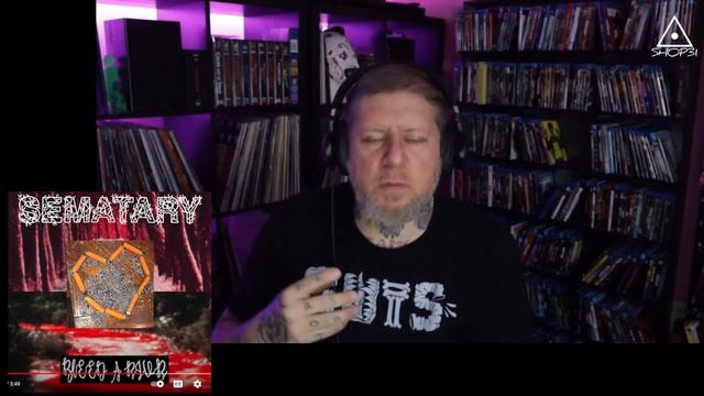 SEMATARY "Bleed A River" REACTION - The New HAUNTED MOUND Rom-Com -a PUNK ROCK DAD Music Review смотреть онлайн