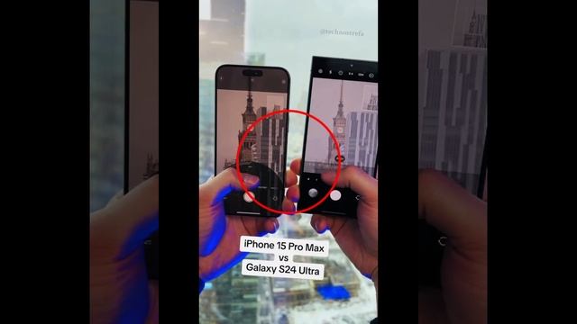 iPhone 15 pro max vs Galaxy S 24 Camera zoom смотреть онлайн