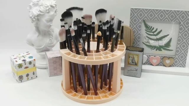 Многофункциональная подставка для кистей 49 ячеек смотреть онлайн