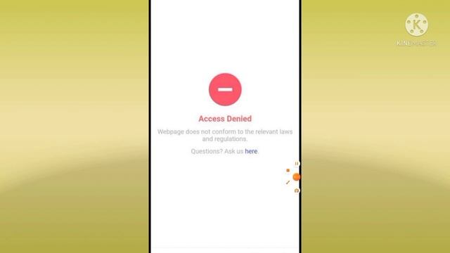 How to Fix Access Denied Webpage does not conform to the relevant laws regulations. Problem Solve смотреть онлайн